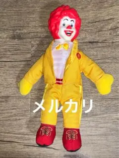 ヨーロッパ マクドナルド　ロナルド ぬいぐるみ　人形　ヴィンテージ　フィギュアのサムネイル