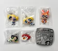 パワーパフガールズ めじるしガチャマスコット 全5種類 ガチャガチャ