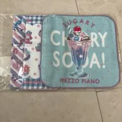 MEZZO PIANO チェリーソーダ タオル 3枚セット