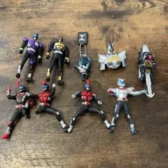 レア品★ 仮面ライダー カブト ゼクト フィギュアセット 9体