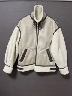 SLYB-3ムートンジャケットアイボリー サイズ1 大人気 完売品　本物