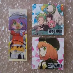 スパイファミリー ナツコミ 2025 ステッカー 2種 2024 しおり