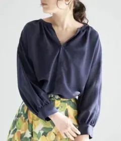 ROPÉ PICNIC バックリボンチュニックブラウス