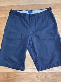 BEAMS チノハーフパンツ　Mサイズ　ネイビー