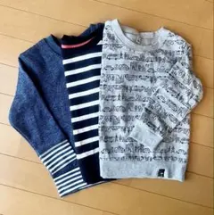 長袖トレーナー3点セット 100cm