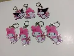 宇佐美マイメロキーホルダー 7個セット