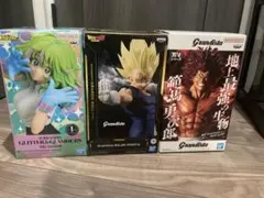 最新プライズフィギュア 3点セットGrandista 範馬勇次郎 魔ベジ　葉隠透