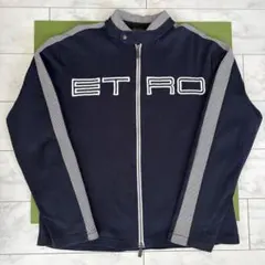 ETRO エトロ ジップアップ ブルゾン ジャケット ネイビー L 2026年最新】エトロ ブルゾンの人気アイテム - メルカリ