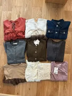 レディース服・まとめ売り・10点セット【フリーサイズ】