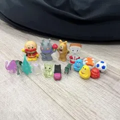 アンパンマン　指人形　ソフビ