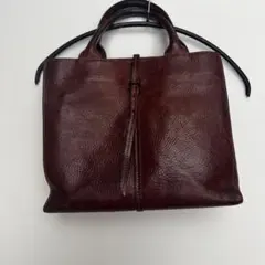 ✨gentenゲンテン　トスカ　トートバッグ　牛革A4OKのサムネイル