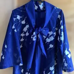 ❤️着物リメイク❤️絽の花柄 ❤️Ａライン　ロングワンピースのサムネイル