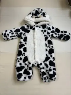 【mi様専用】牛もこもこロンパース（耳付き） 80サイズ