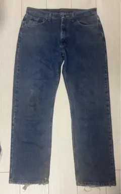 Wrangler ダークブルーストレートジーンズ