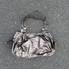 光沢 バッグ y2K archive 00s 平成 ギャル ショルダー 手持ち