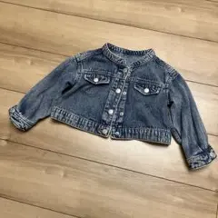 ショート丈　アウター　デニムジャケット