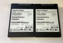 ②-WA19-WD SATA 512GB SSD 2.5 2点