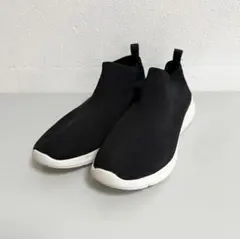 MUJI 無印良品 防水シート使い スニーカー 黒 ブラック 靴 シューズのサムネイル