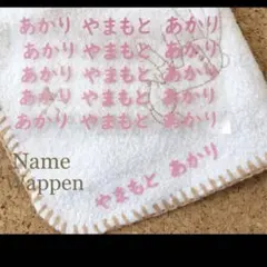 10点１セット　ネームワッペン アイロンワッペン　アイロンシート 名前シール