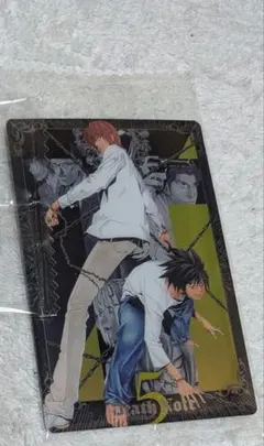 DEATHNOTE デスノート ウエハース 夜神月 L