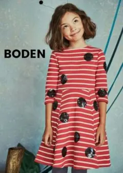 新品☆mini Boden☆ロアルド・ダール☆ワンピース☆7-8Y