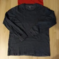 UNIQLO ダークグレー 長袖Tシャツ Lサイズ