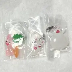 ノンタン　めじるしアクセサリー 2　ノンタンA ノンタンB うさぎさんA