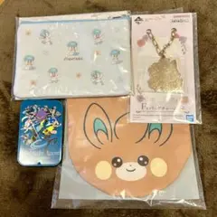 ポケモン グッズセット 巾着 ポーチ バッグチャーム 缶