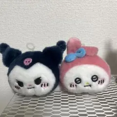 ナガノ × サンリオキャラクターズ ねそべりビーンドール クロミ マイメロ