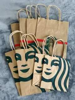 Starbucks スターバックス ショップ袋 ショッパー まとめ売りのサムネイル