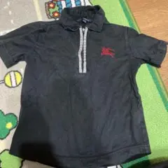 Burberry 黒 ポロシャツ 120A