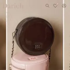 Darich マカロンミニバッグ ブラウン