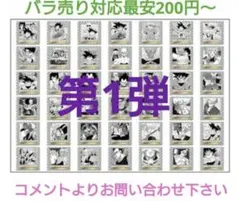 バラ売り対応 第1弾 レア ドラゴンボール40周年記念ウエハースシール