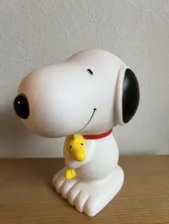 SNOOPYスヌーピー プラスチック貯金箱 2015年 PEANUTS