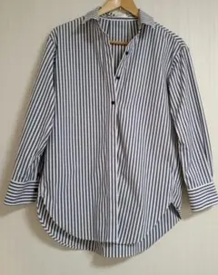 ◆ DoCLASSE シャツ　トップス　ストライプシャツ 長袖