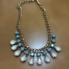ビジューネックレス