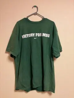 Nike グリーン Tシャツ Lサイズ MSU