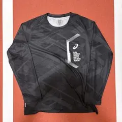 アシックス　長袖　2XL ブラックのサムネイル