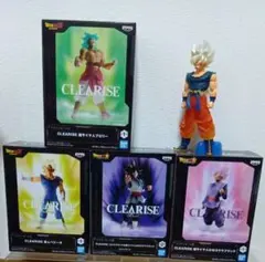 ドラゴンボール CLEARISE フィギュア 5種セット - メルカリ