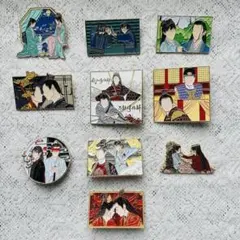 琉璃~めぐり逢う2人、封じられた愛~十生十世 メタルピンバッジ　シホウ　センキ 琉璃~めぐり逢う2人、封じられた愛~十生十世 メタルピンバッジ シホウ