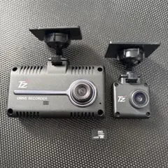Tz ドライブレコーダー TZ-D205W 駐車監視タイマー&リアカメラセット