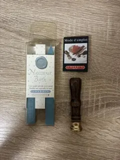 J.Herbin シーリングスタンプ・シーリングワックスセット　イニシャルN