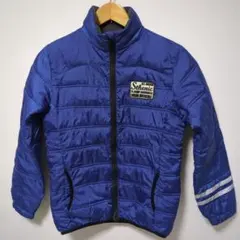 140サイズ TOPVALU/トップバリュ 青/ブルー 中綿コート