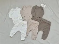 H&M ロンパース、パンツ　3着セット