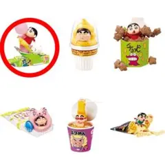 クレヨンしんちゃん　ゴロっと満足フィギュア〜おやつパーティーだゾ〜
