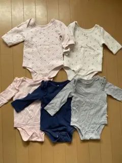 GAPBABY、西松屋　長袖ロンパース