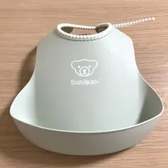 BABYBJORN お食事エプロン ベビービョルン　グリーン スタイ 離乳食
