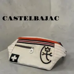 CASTELBAJAC ストライプショルダーバッグ