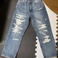 XLARGE ダメージジーンズ