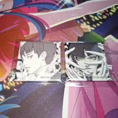 主人公 真・女神転生シリーズ 記念イラストスクエア缶バッジ 真・女神転生V